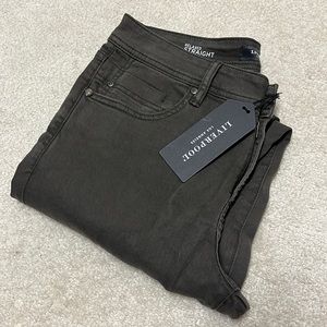 Dark brown Liverpool Jeans 33x34